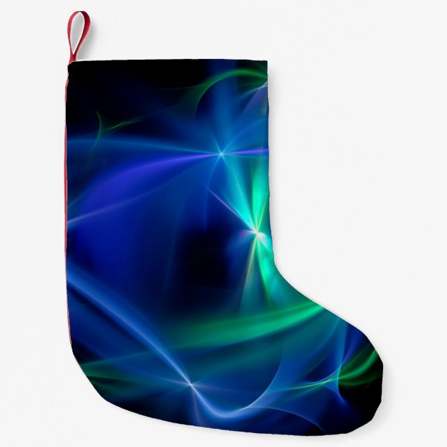 colourful abstract backgroundabstract,art,artistic small christmas stocking (Front)