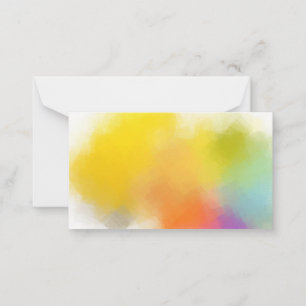 Colourful Abstract Blank Template Elegant Custom