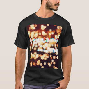 Colourful Abstract Bokeh Texture T-Shirt