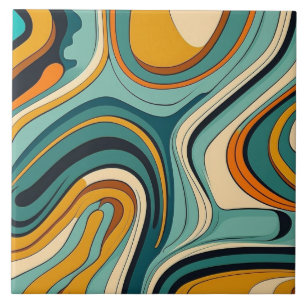 Colourful Abstract Ceramic Tiles