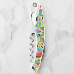 Colourful Abstract Colours - Art - Multicolored Corkscrew
