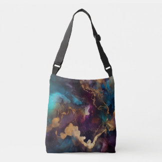 Colourful Abstract Crossbody Tote