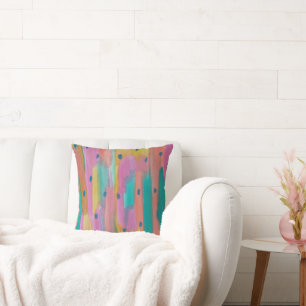 Colourful Abstract Cushion