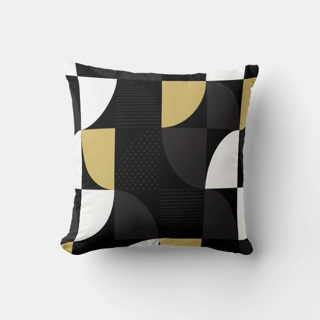 Colourful Abstract  Cushion (Front)