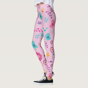 Colourful Abstract Design Leggings