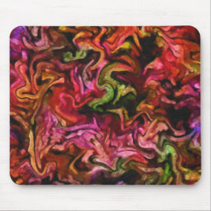 Colourful Abstract Design Mouse Pad