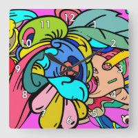 Colourful Abstract Doodle Art