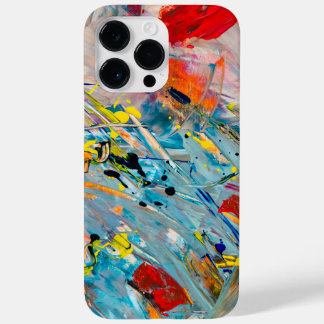 Colourful Abstract Expressionist  iPhone case