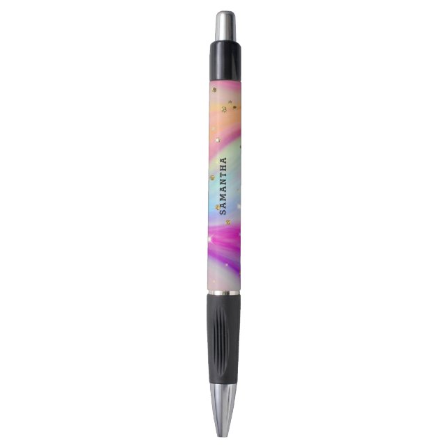 Colourful Abstract Fantasy Unicorn Background 2 (Front Vertical)