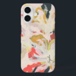 Colourful Abstract Floral Art Your Name iPhone 16 Case<br><div class="desc">Protect your phone with this unique colourful art case. This design features abstract art hand-painted by me. You can personalise the text with your name. ©2023 Eun Mi Kim</div>