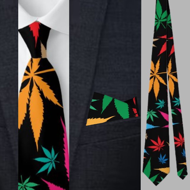 Colourful Abstract Floral Pattern          Tie (Creator Uploaded)