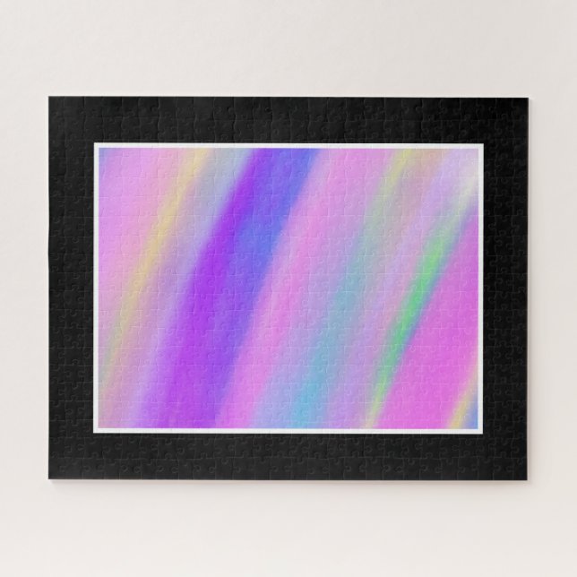 Colourful Abstract Fun Hard Difficult Colourful Jigsaw Puzzle (Horizontal)