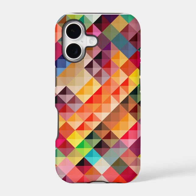 Colourful Abstract Geometric (Back)