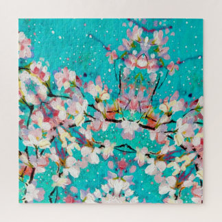 Colourful Abstract Geometric Background Pattern Jigsaw Puzzle