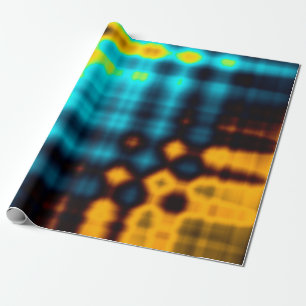 Colourful abstract geometric background with patte wrapping paper