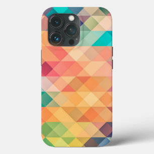 Colourful Abstract Geometric Pattern iPhone 13 Pro Case