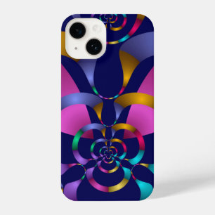 Colourful Abstract Geometric Pattern iPhone 14 Case
