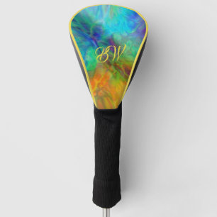 Colourful Abstract Golf Head Cover