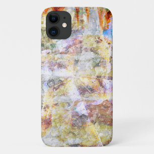 Colourful abstract graffiti iPhone 11 case