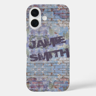 Colourful Abstract Graffiti Wall Street Art iPhone 16 Case