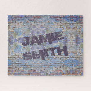 Colourful Abstract Graffiti Wall Street Art Jigsaw Puzzle