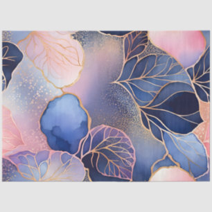 Colourful Abstract Ink Art Tissue Paper