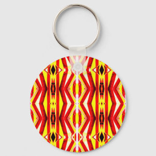 Colourful abstract keychain