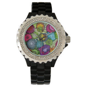 Colourful Abstract Ladies Watch