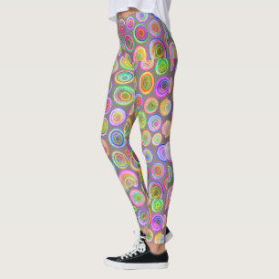Colourful Abstract Leggings