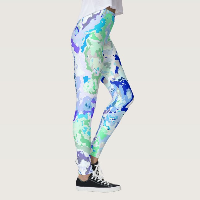 Colourful Abstract Leggings (Right)