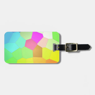 Colourful Abstract Luggage Tag