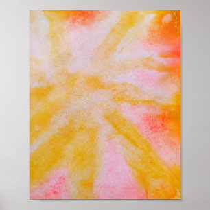 Colourful abstract minimal editable add your text  poster