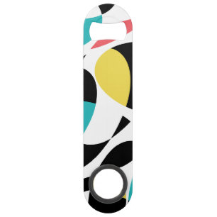 Colourful, abstract, modern, fun geometric pattern