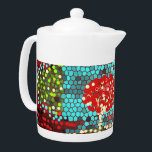 Colourful Abstract Mosaic<br><div class="desc">Transcendent is a design based on an idea to create an idyllic and surreal, magical location where everything is fantastic and all of your troubles melt like the sun.</div>