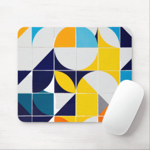 Colourful Abstract Mouse Pad
