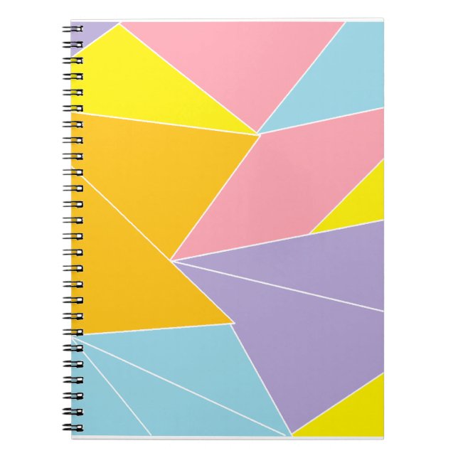 Colourful Abstract Notebook (Front)