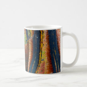Colourful abstract of a Tiger eye Coffee Mug