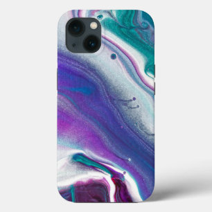 Colourful Abstract Paint Swirl   Custom iPhone Cas iPhone 13 Case