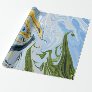 Colourful Abstract Painting   Best abstract art Wrapping Paper