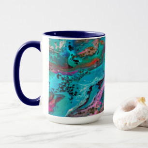 Colourful Abstract Painting Mug