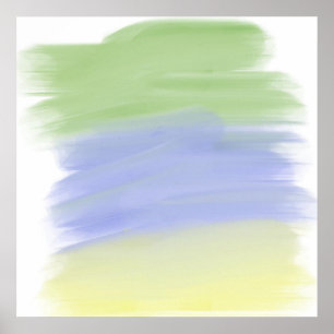 colourful abstract painting poster