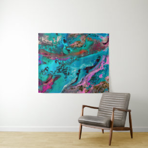 Colourful Abstract Painting Tapestry