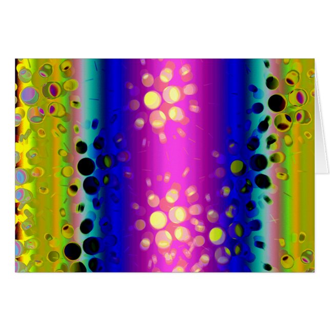 Colourful Abstract Pattern (Front Horizontal)