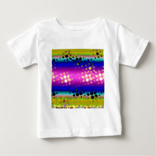 Colourful Abstract Pattern Baby T-Shirt