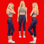 Colourful Abstract Pattern Capri Leggings<br><div class="desc">Colourful Abstract Pattern.</div>