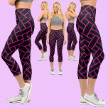 Colourful Abstract Pattern Capri Leggings<br><div class="desc">Colourful Abstract Pattern.</div>