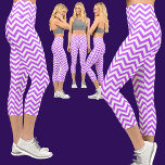 Colourful Abstract Pattern Capri Leggings<br><div class="desc">Colourful Abstract Pattern.</div>