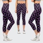 Colourful Abstract Pattern Capri Leggings<br><div class="desc">Colourful Abstract Pattern.</div>