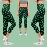 Colourful Abstract Pattern Capri Leggings<br><div class="desc">Colourful Abstract Pattern.</div>