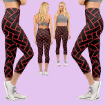 Colourful Abstract Pattern Capri Leggings<br><div class="desc">Colourful Abstract Pattern.</div>